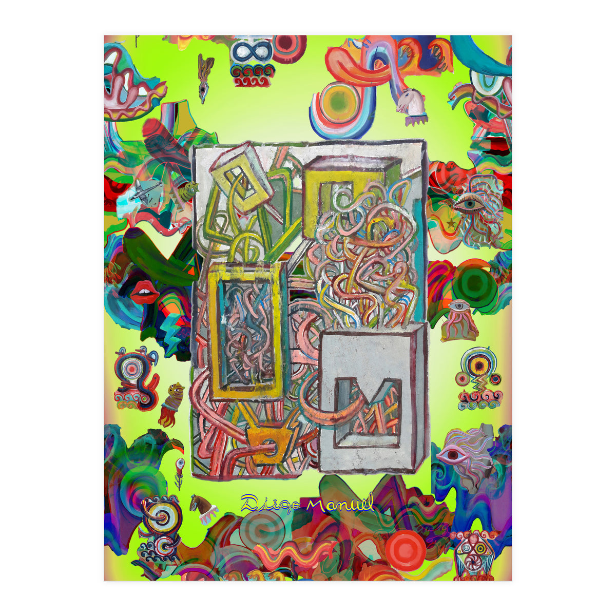 Graffitis 2021 Tapiz 11 (Print Only)