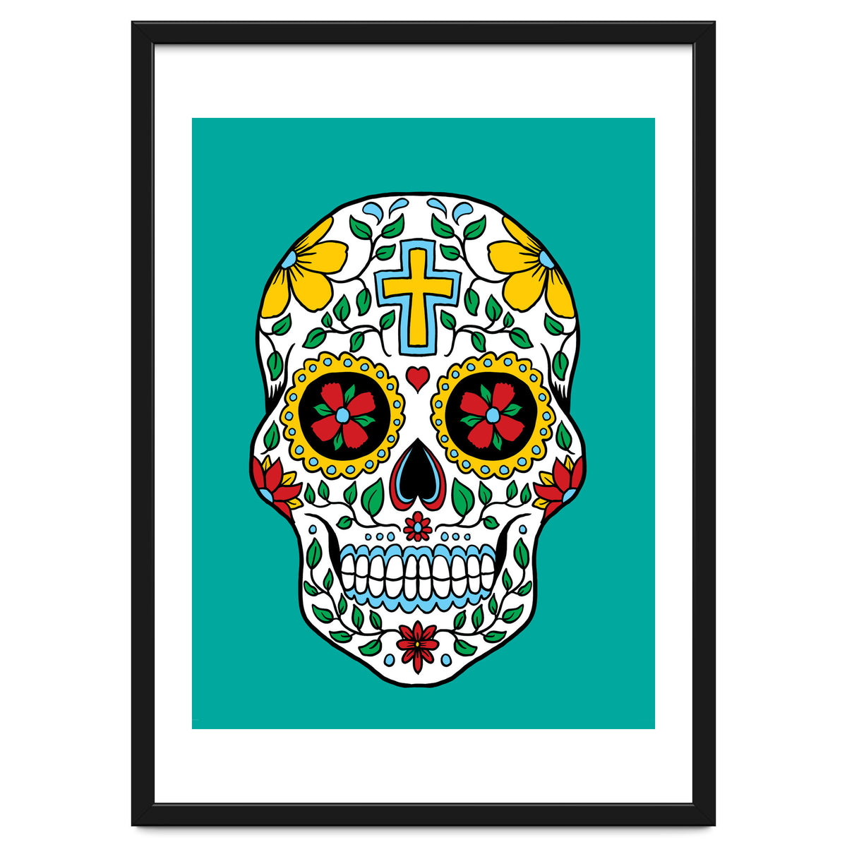 Colorful Skull III
