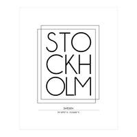 Stockholm (Print Only)