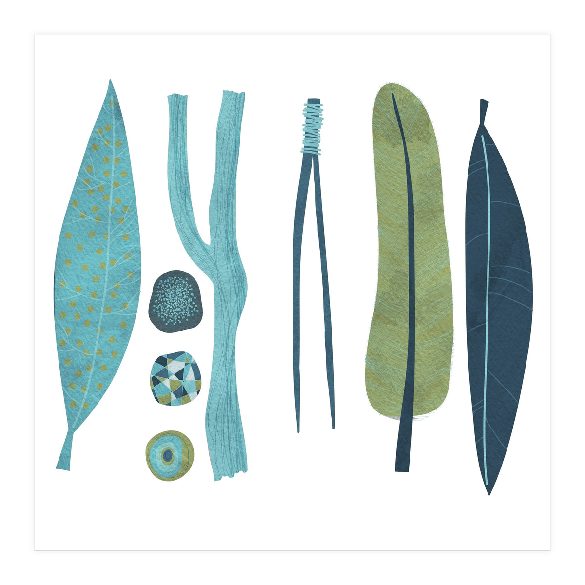 Sticks And Stones (Print Only)