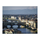 Florence and the Ponte Vecchio bridge (Print Only) thumbnail