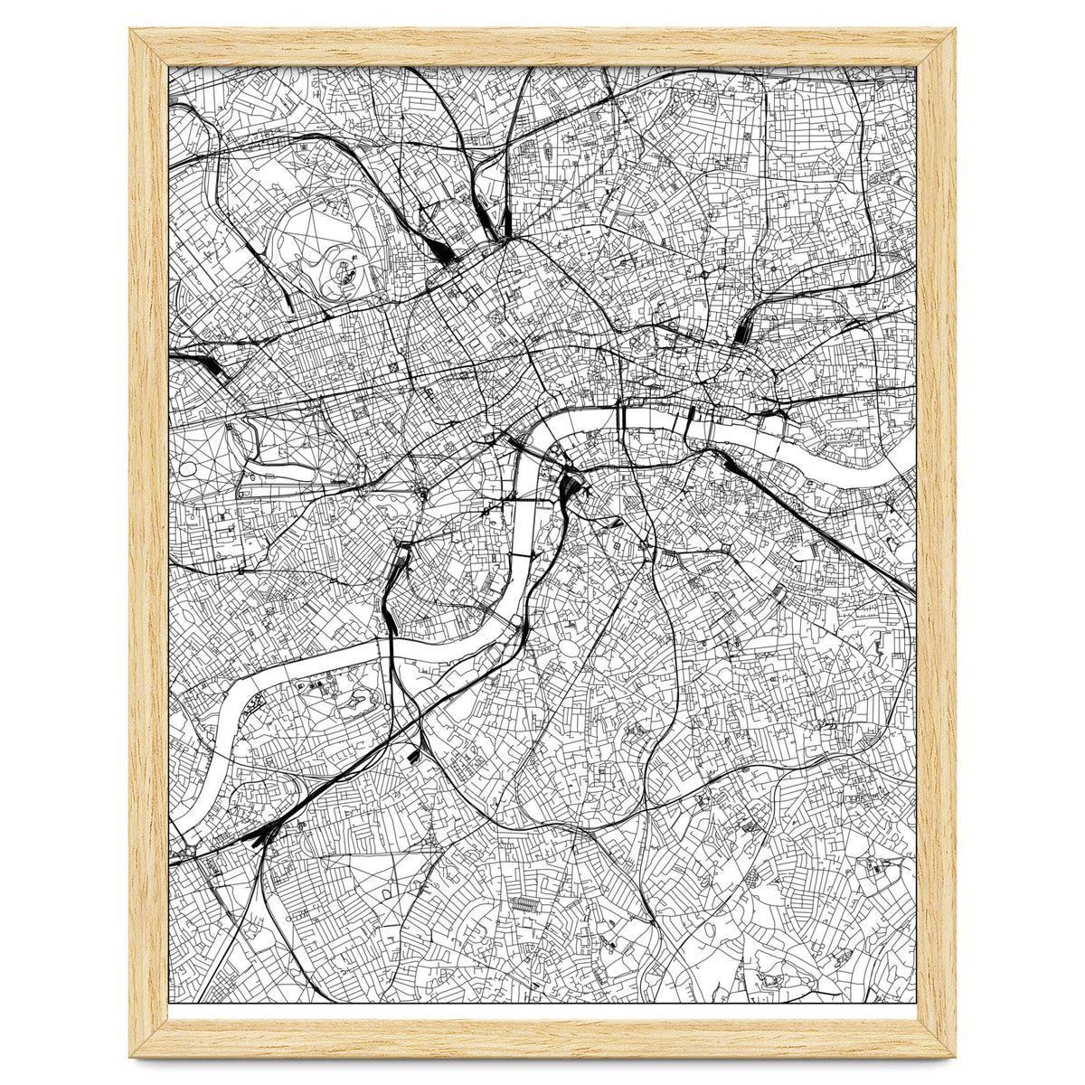 London White Map