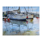 Yachts watercolor (Print Only) thumbnail