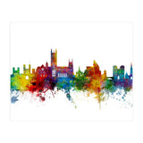 Canterbury England Skyline (Print Only) thumbnail
