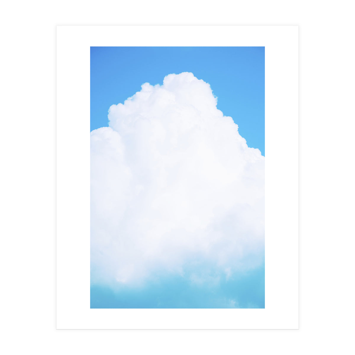 Blue Clouds III (Print Only)