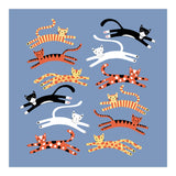 Cats Leaping (Print Only) thumbnail