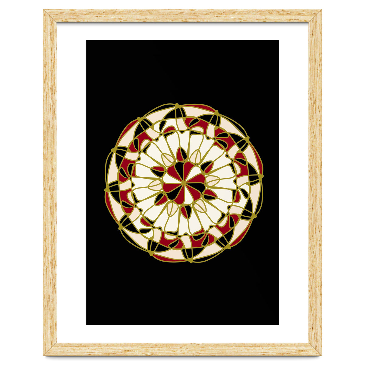 Multicolored Mandala