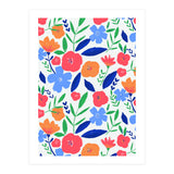 Bold Floral All Over Pattern (Print Only) thumbnail