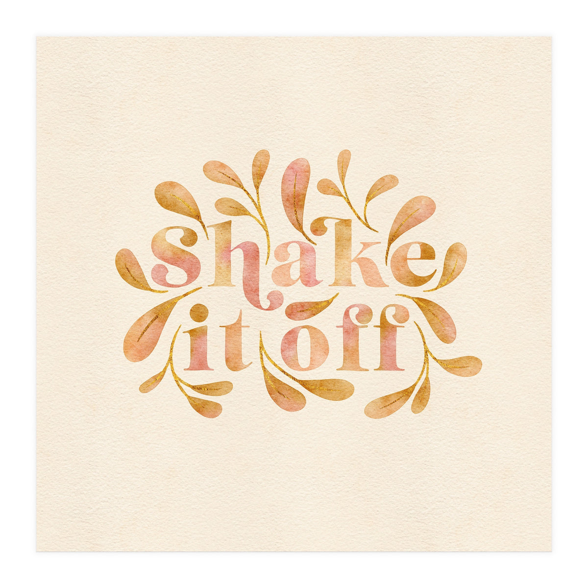 Shake It Off (Print Only)