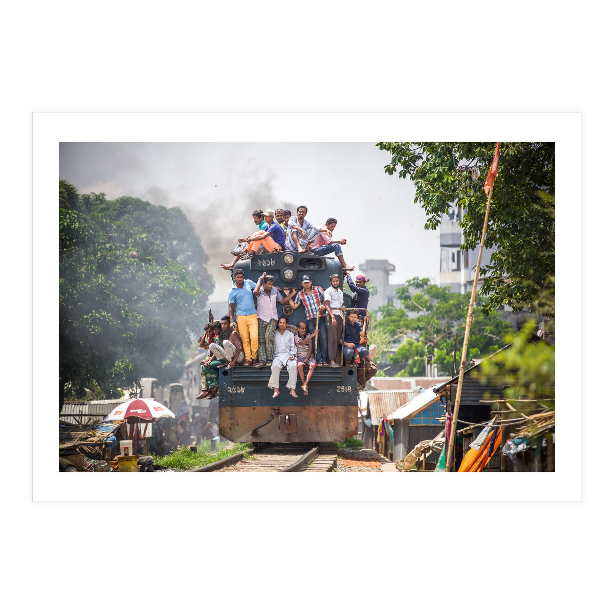 Train in the Kitchen (Print Only)