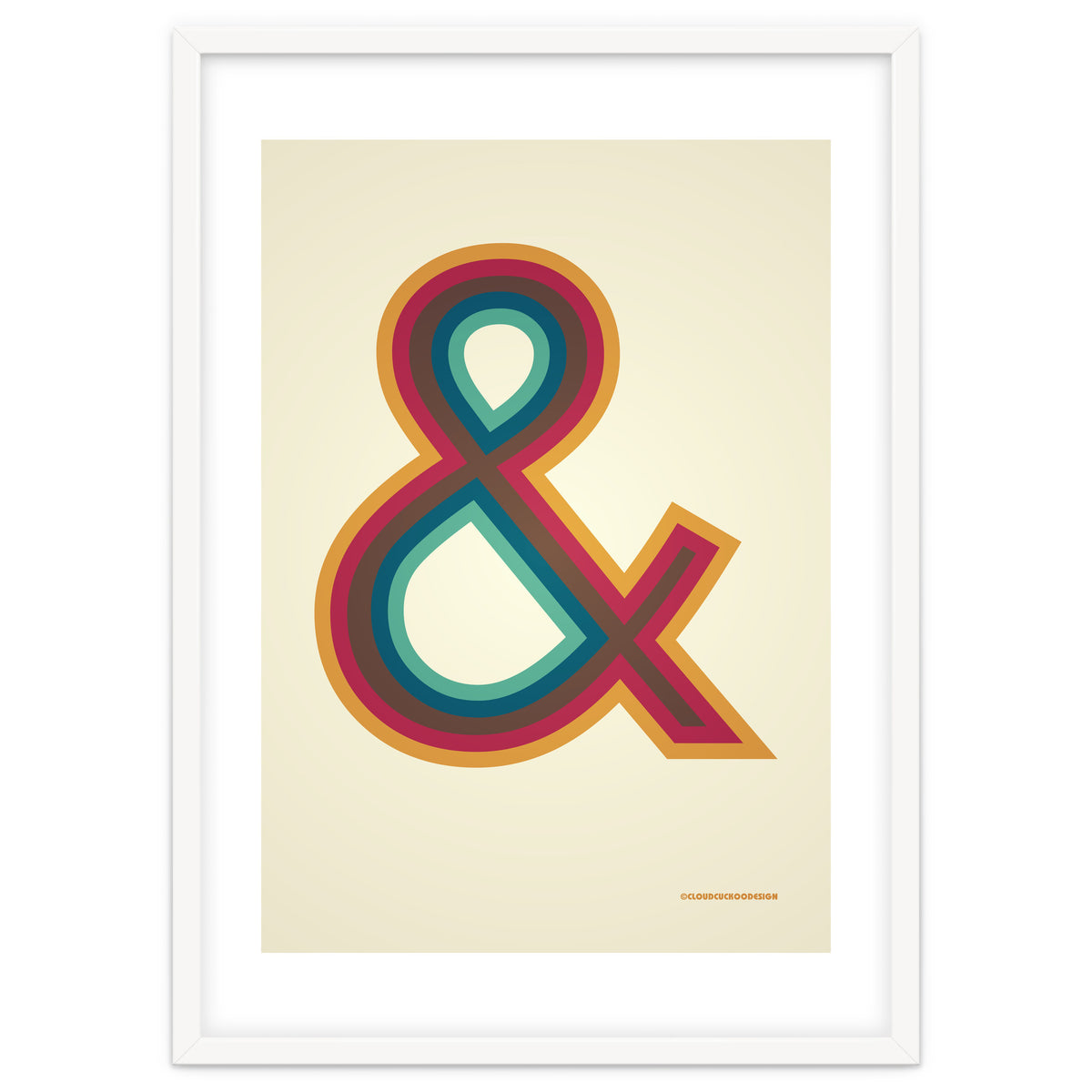1970s Retro Ampersand