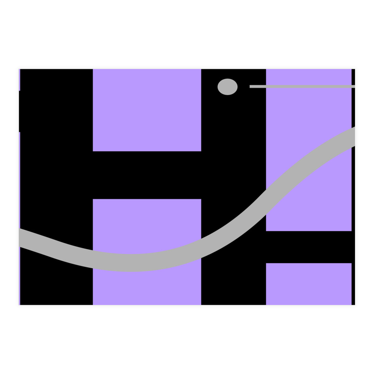 Abstrato Geométrico 41.7 (Print Only)