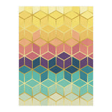 Colorful and golden pattern I (Print Only) thumbnail