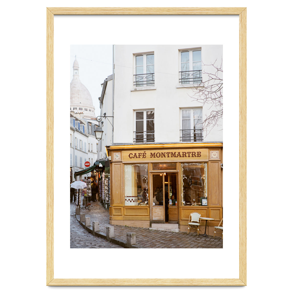 Cafe Montmartre in Paris