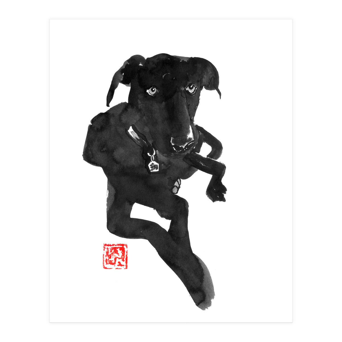 Black Dog 3 (Print Only)