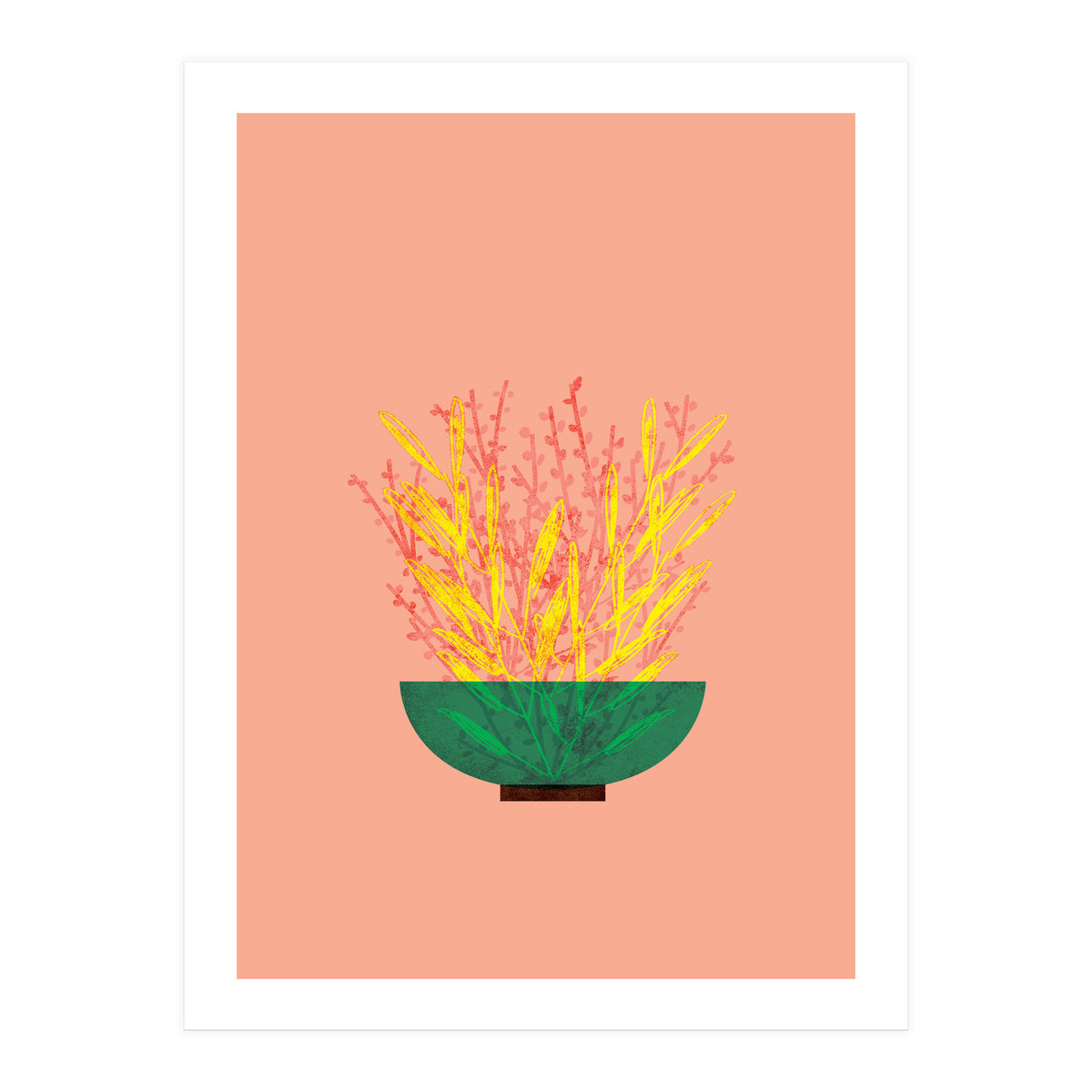 Flower pot III (Print Only)