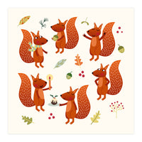 Squirrel Party (Print Only)