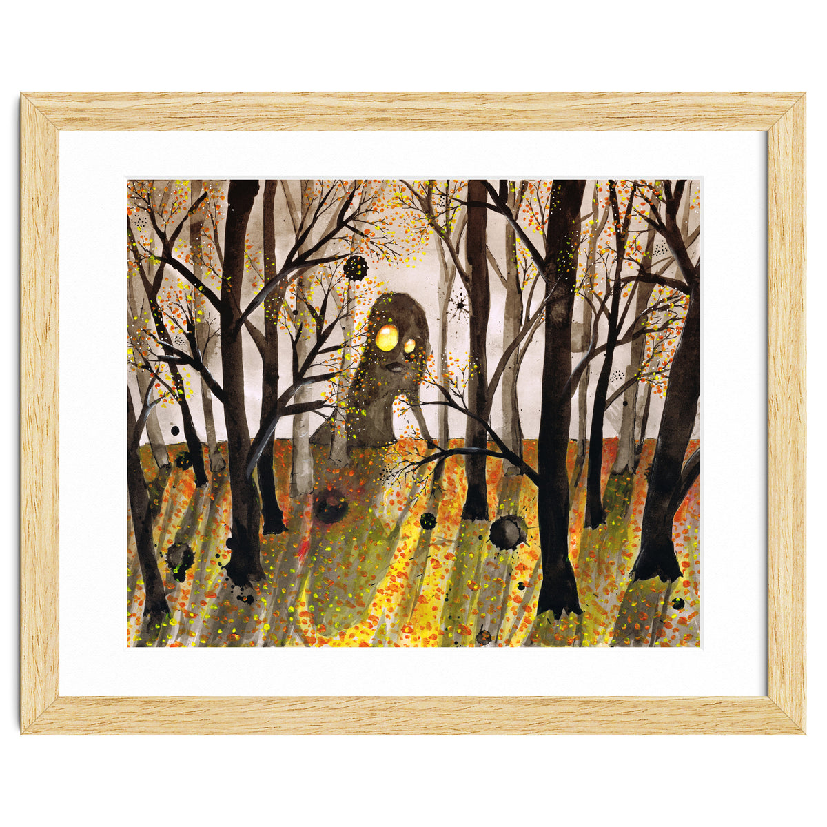 Monster in the woods