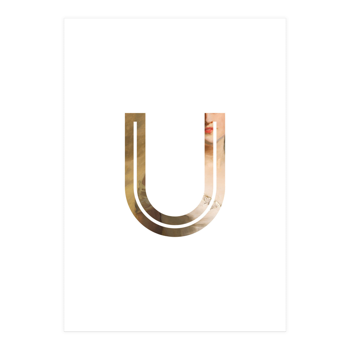 Letter U - (Impress) (Print Only)