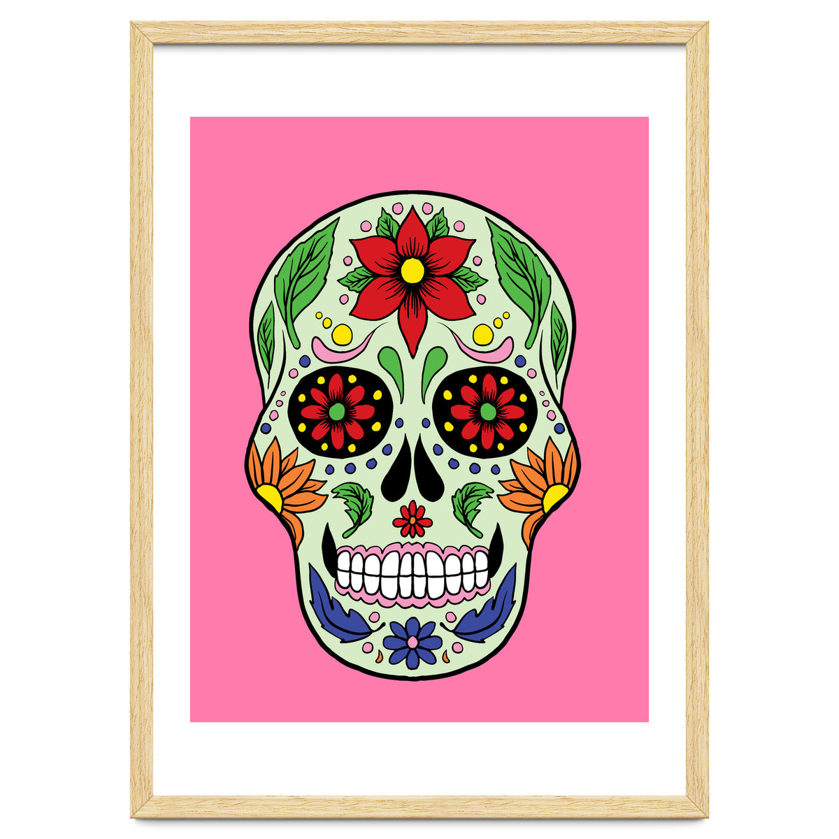 Colorful Skull I