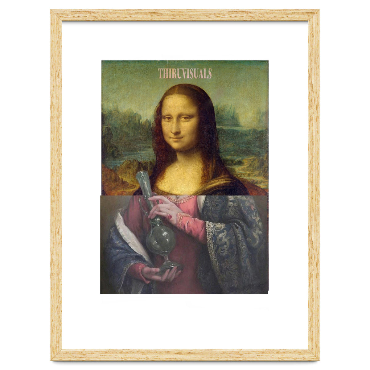 Mona Lisa with the Bong