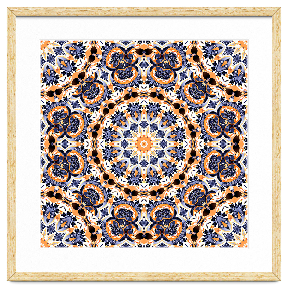 Abstract Mandala Pattern