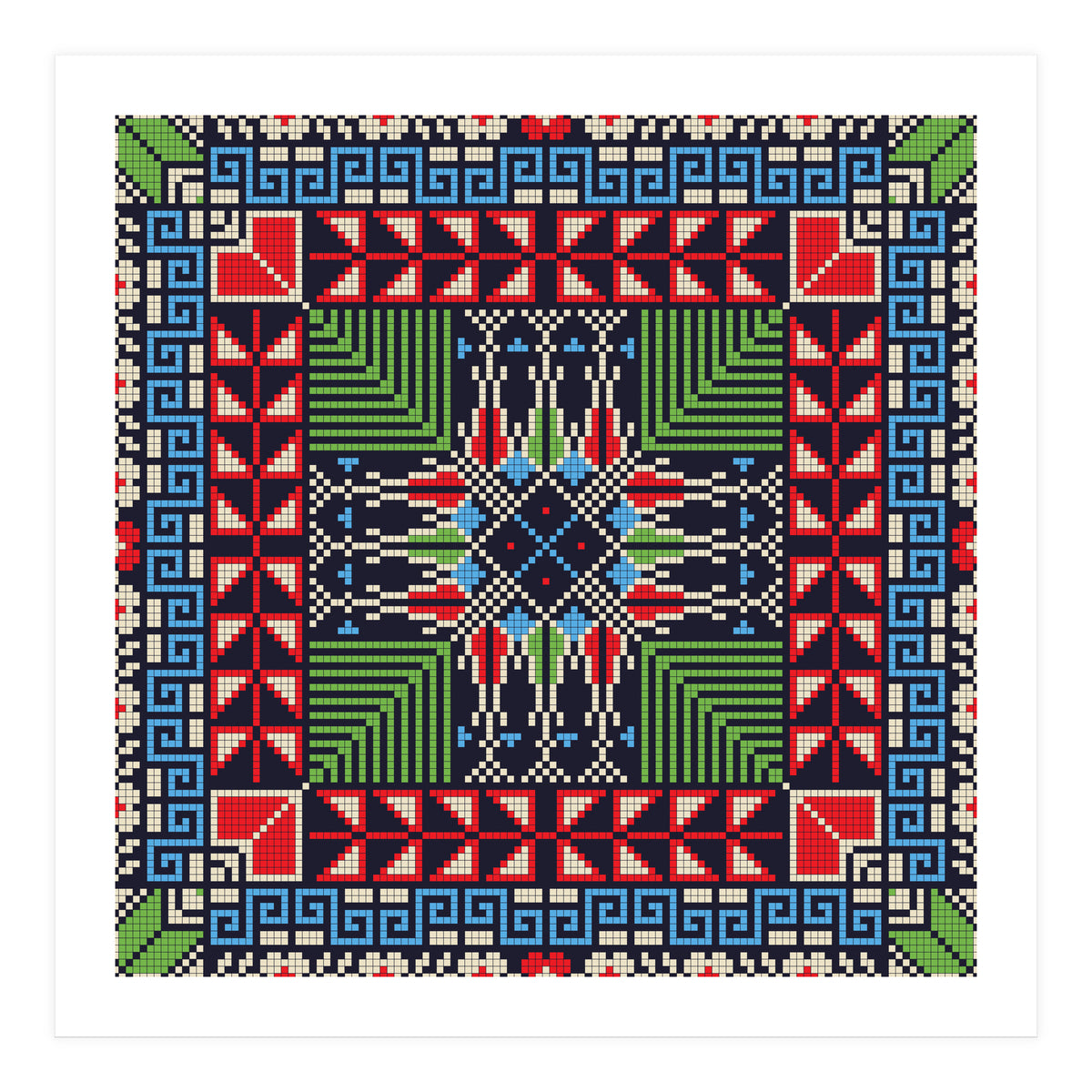 Tatreez 17 (Print Only)