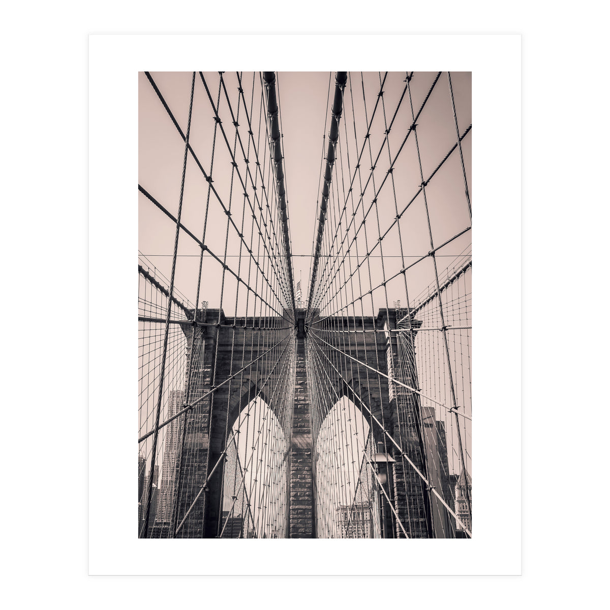 Brooklyn In Pink (Print Only)