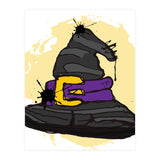 Grey Witch Hat Sketch (Print Only) thumbnail