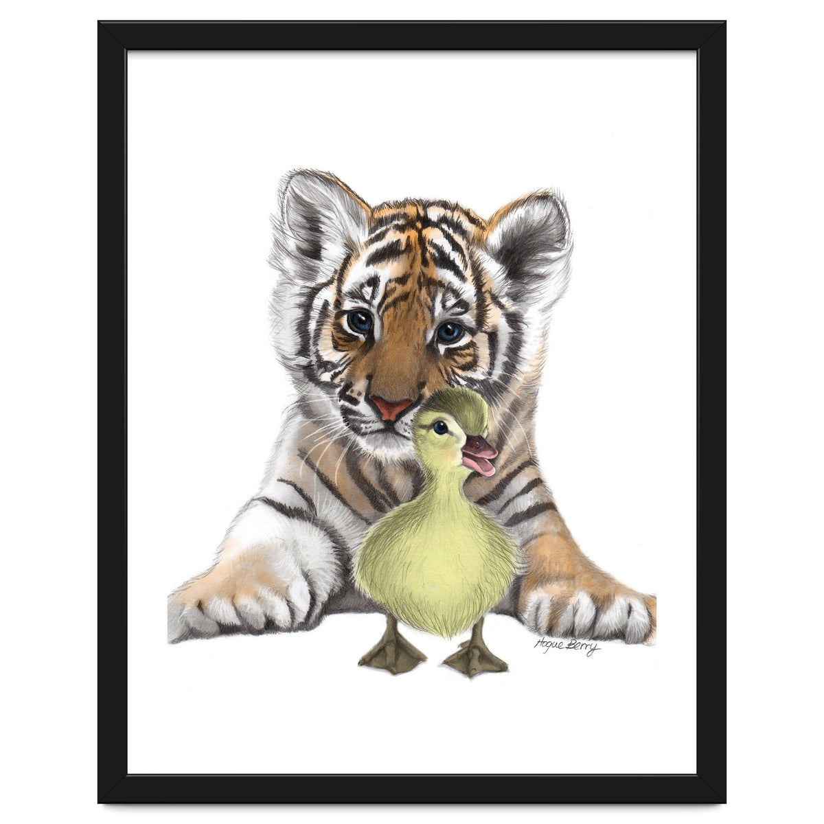 Tiger and Duck