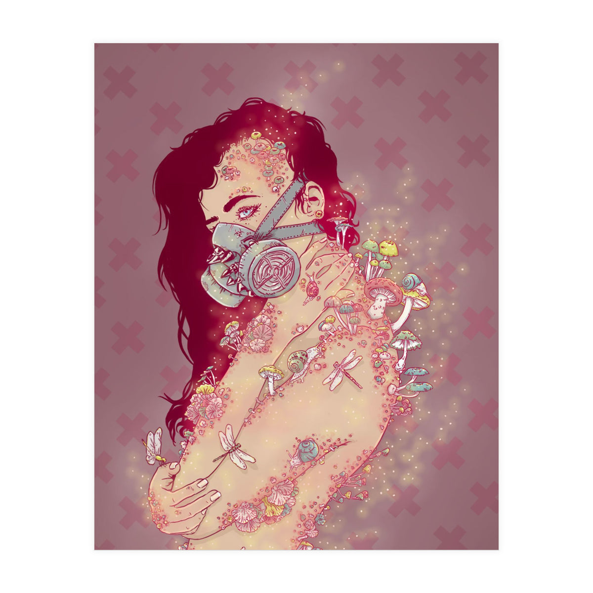 Biohazard Lady (Print Only)