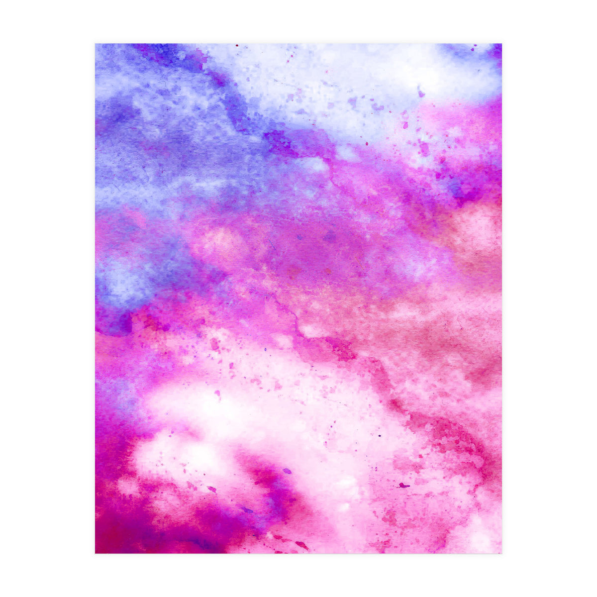 Mixed Feelings Watercolor Art (Print Only)