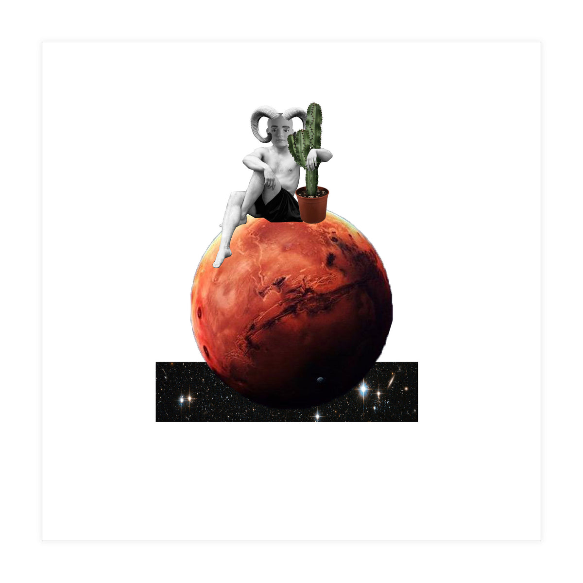 Aries  - Collage (Print Only)