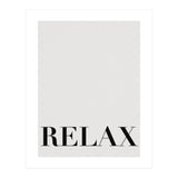 Relax White (Print Only) thumbnail