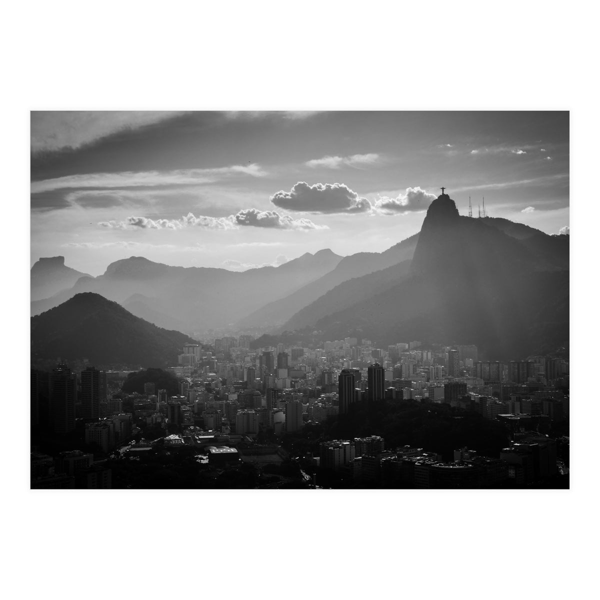 Carioca Silhouettes landscape (Print Only)