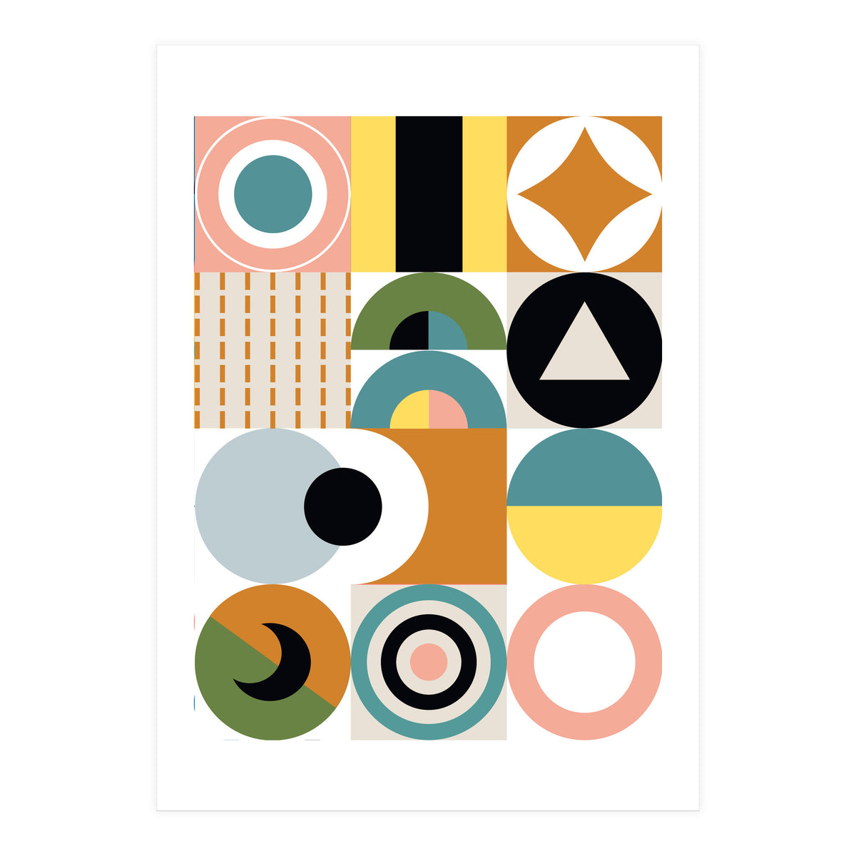 Mescolanza - Rebelion of Geometrica  (Print Only)