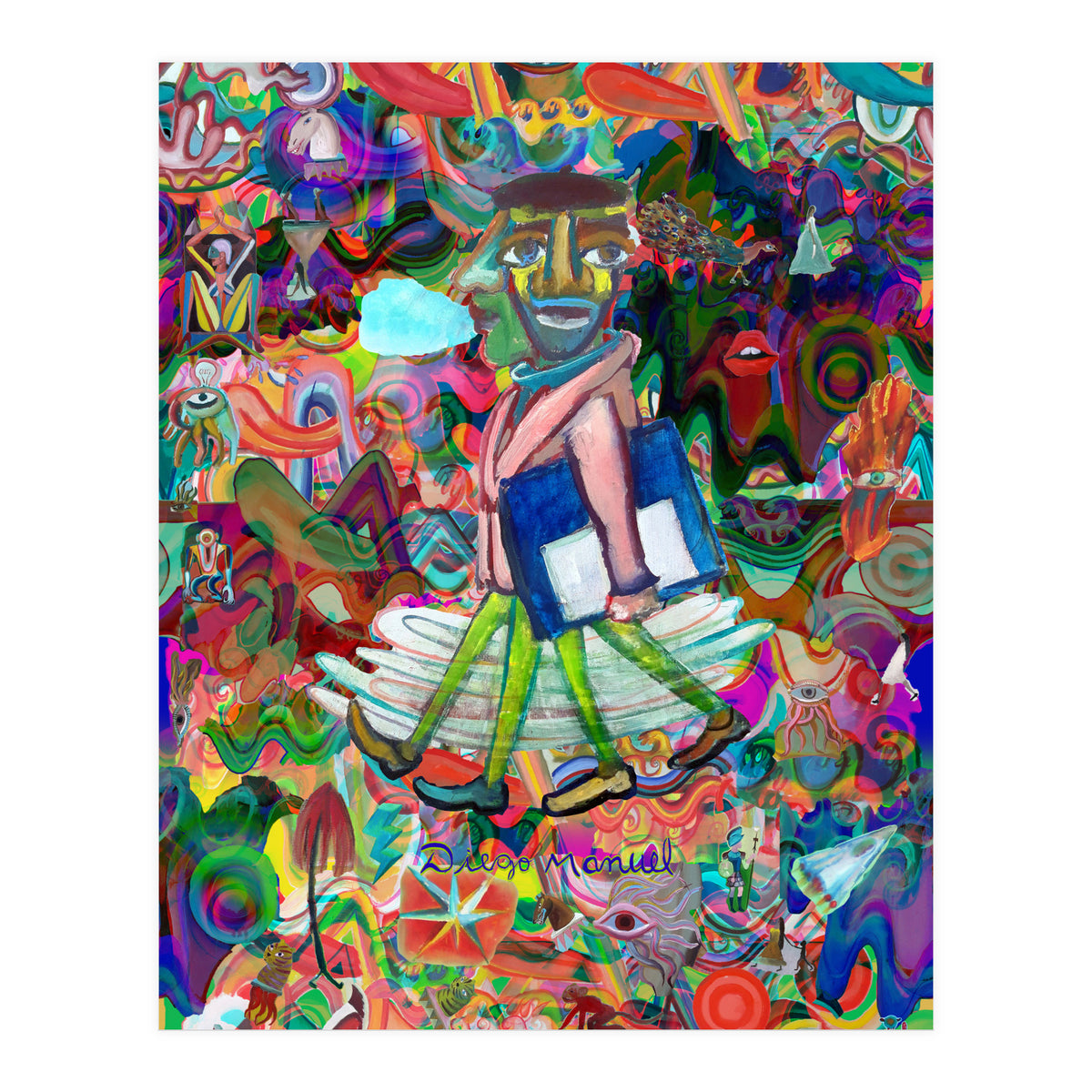 Graffitis 2021 Tapiz 62 C (Print Only)