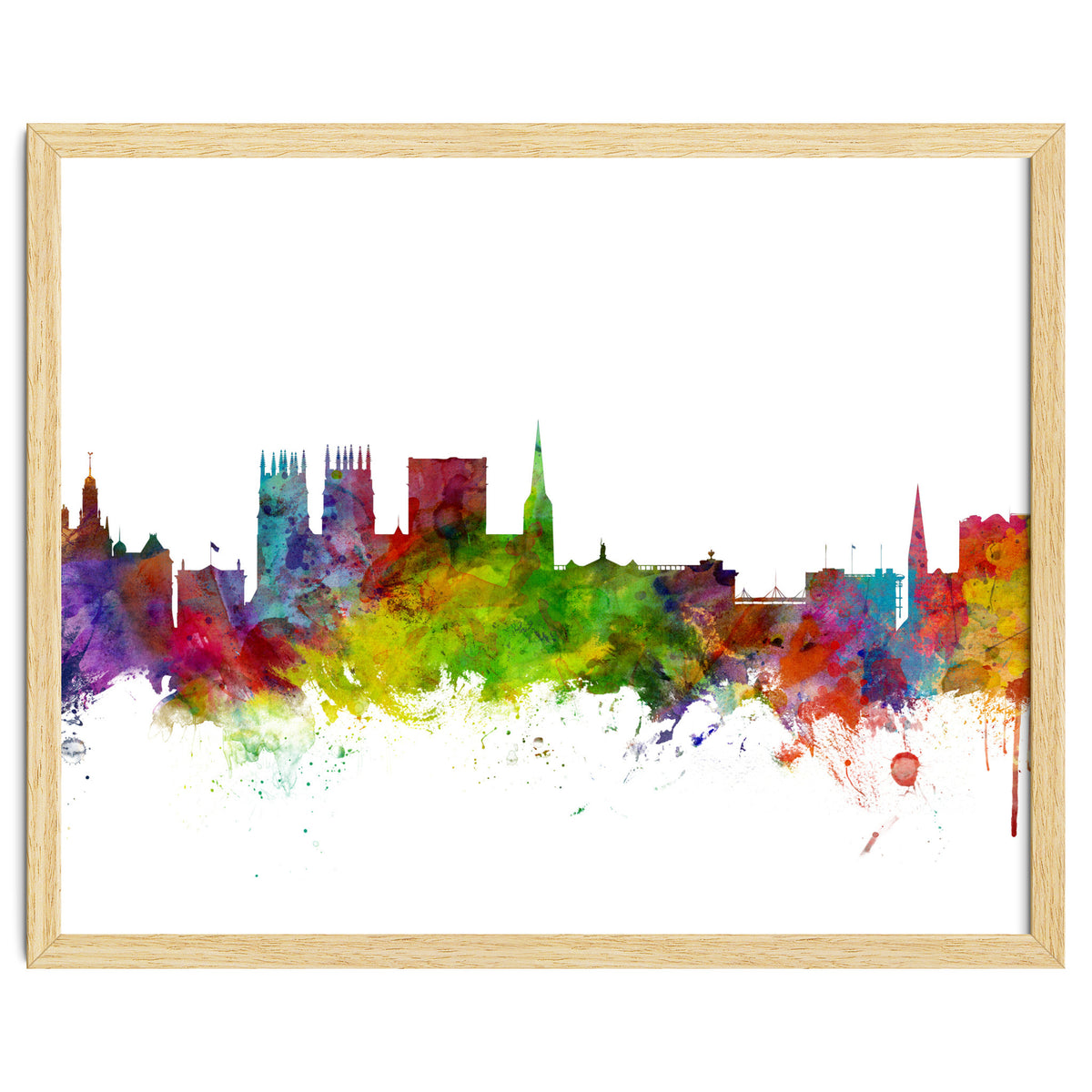 York England Skyline