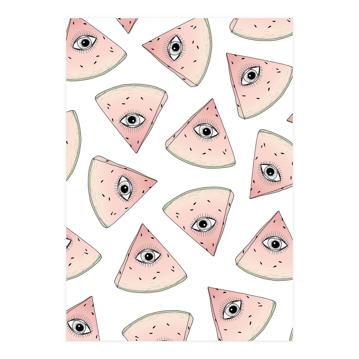 Curious Watermelon (Print Only)