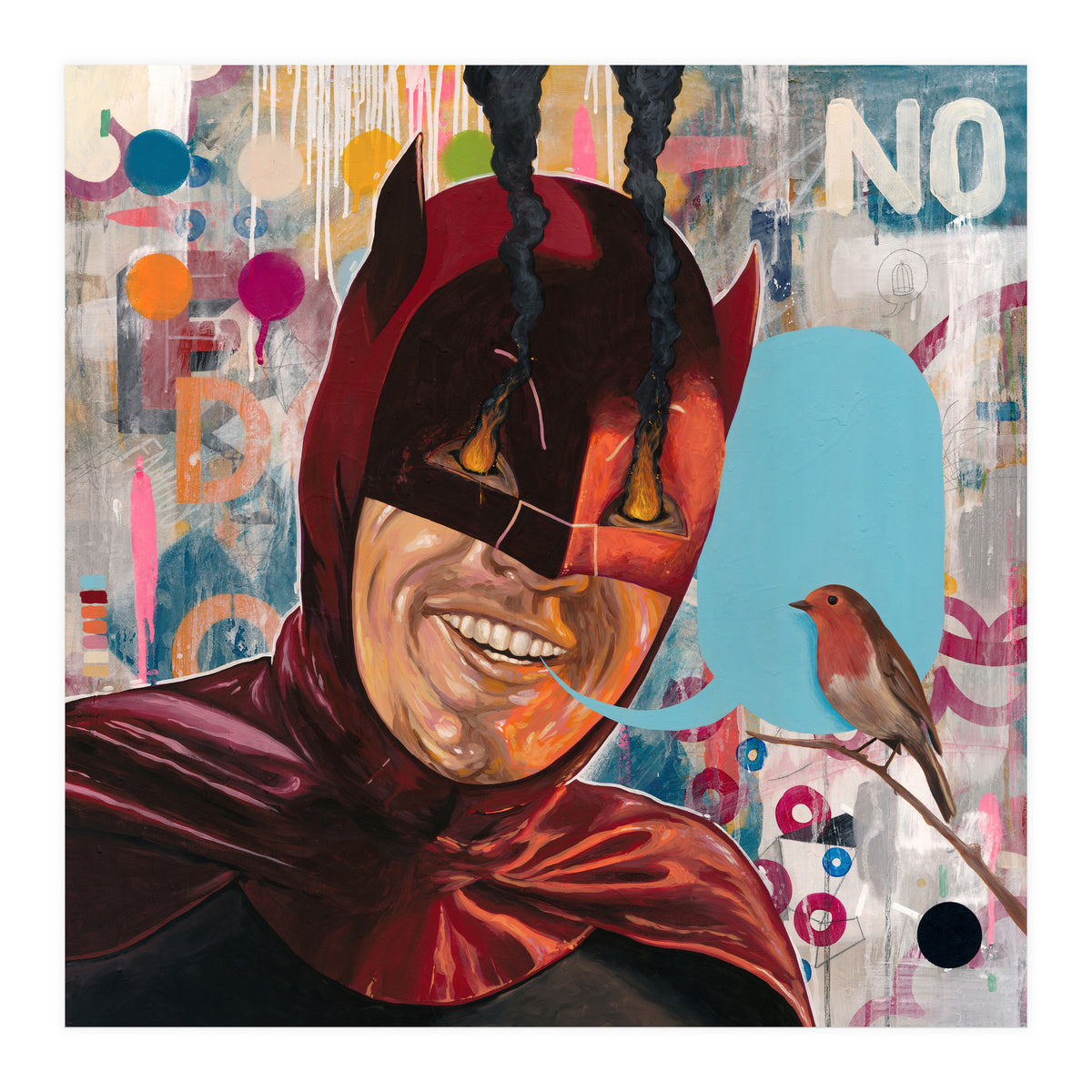 Caped Crusader (Print Only)