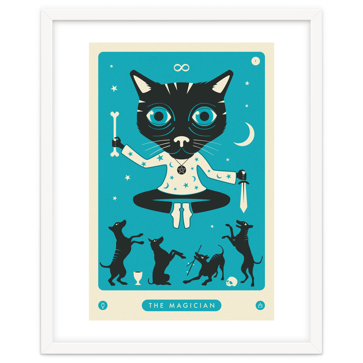 TAROT CARD CAT: THE MAGICIAN
