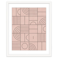 My Favorite Geometric Patterns No.20 - Pale Pink