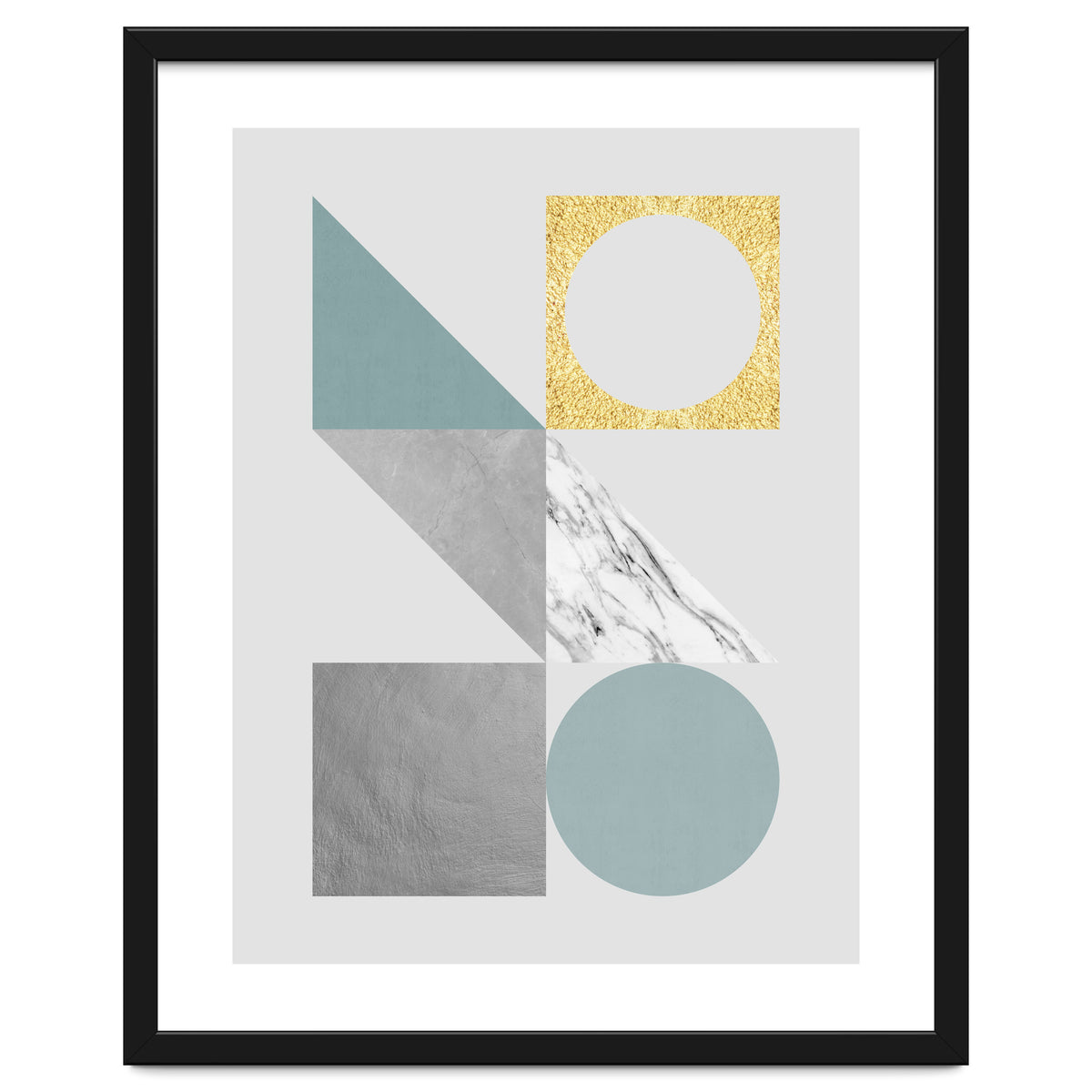 Marble and gold VIII