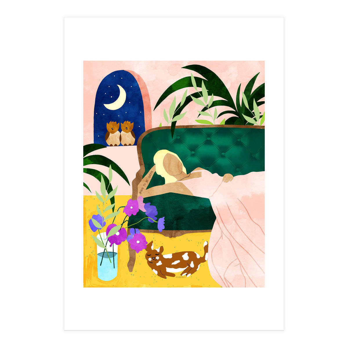 Born To Be Queen (Print Only)