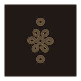 Geometric flower | minimal lines (Print Only) thumbnail