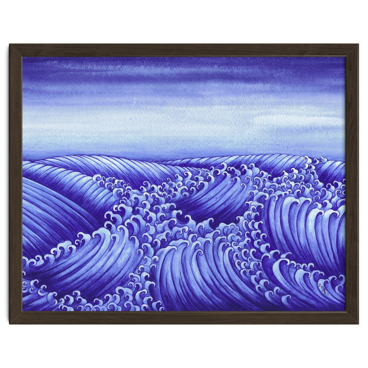 Turbulent Water Triptych part 2