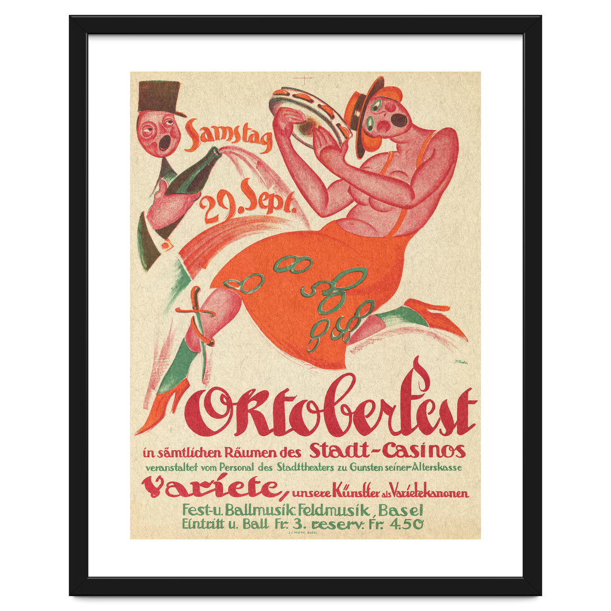 Oktoberfest 1923 Advertisement