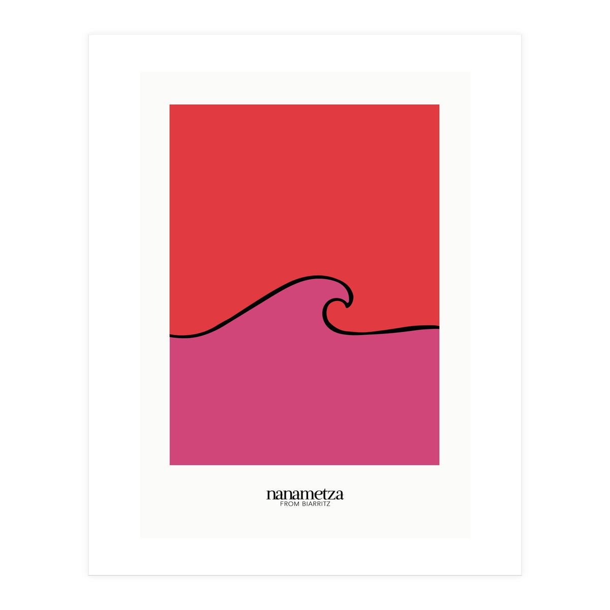 Pink Waves (Print Only)