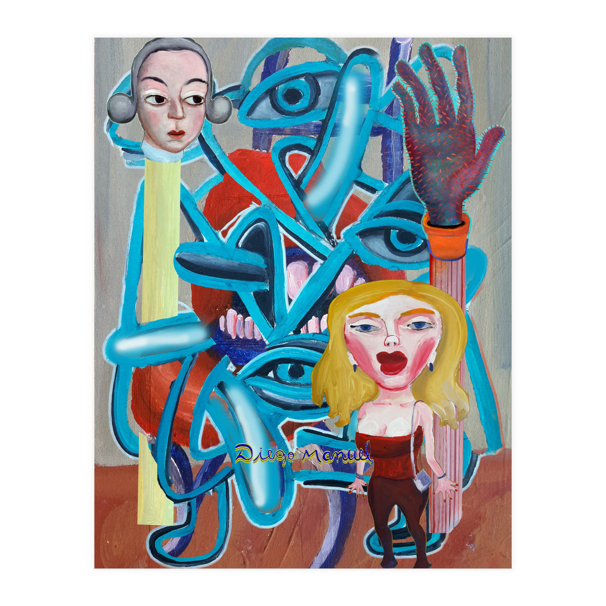 Graffiti Digital 2022 877 (Print Only)