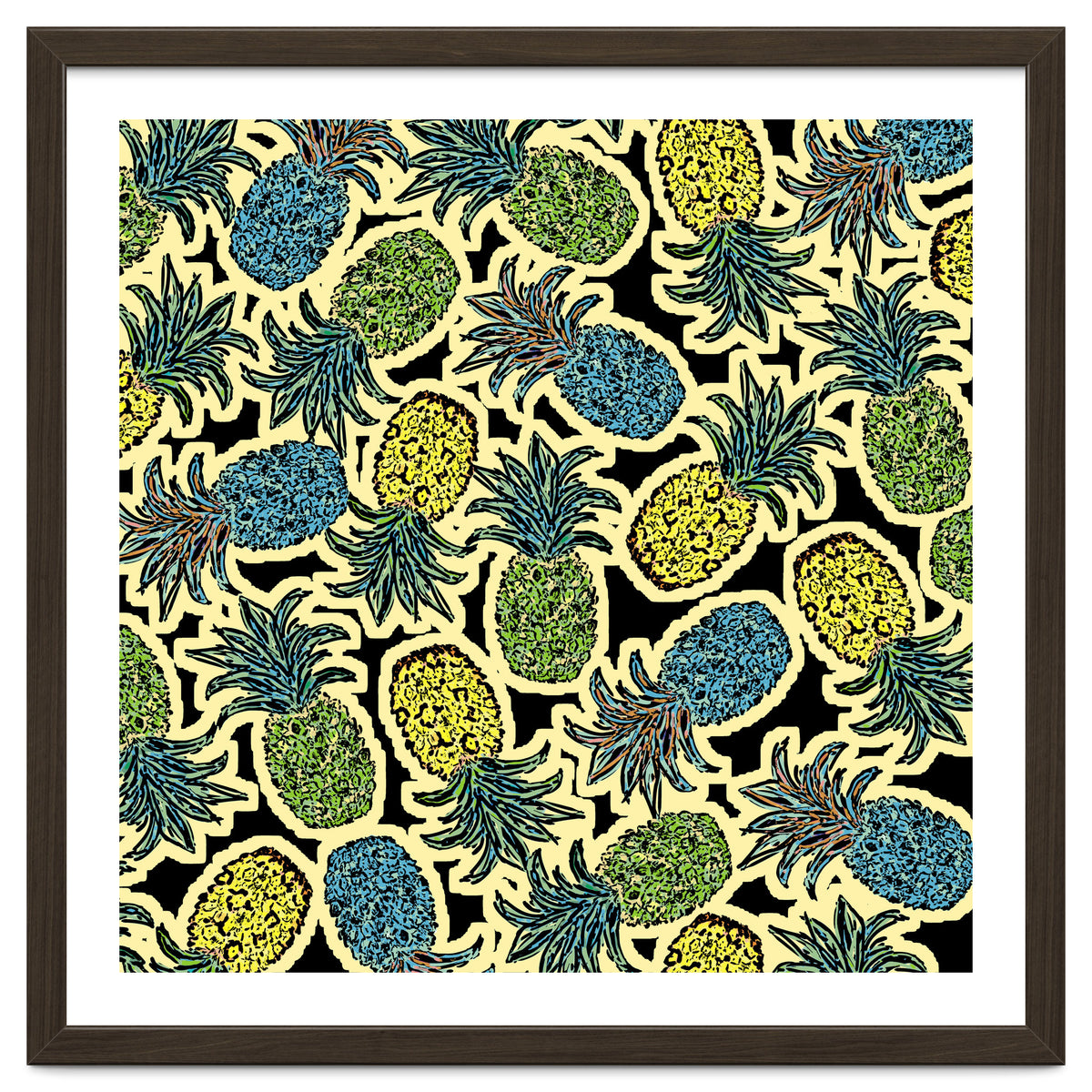 Pineapple Pandemonium Retro Tone